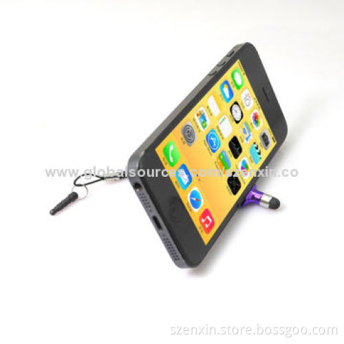 Multifunction Stylus Pen with Stand Holder and Clean Cloth for Smartphone Accessories
